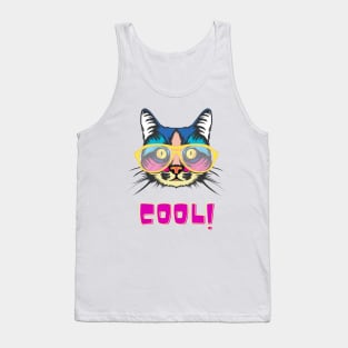 Cool cat boss Tank Top